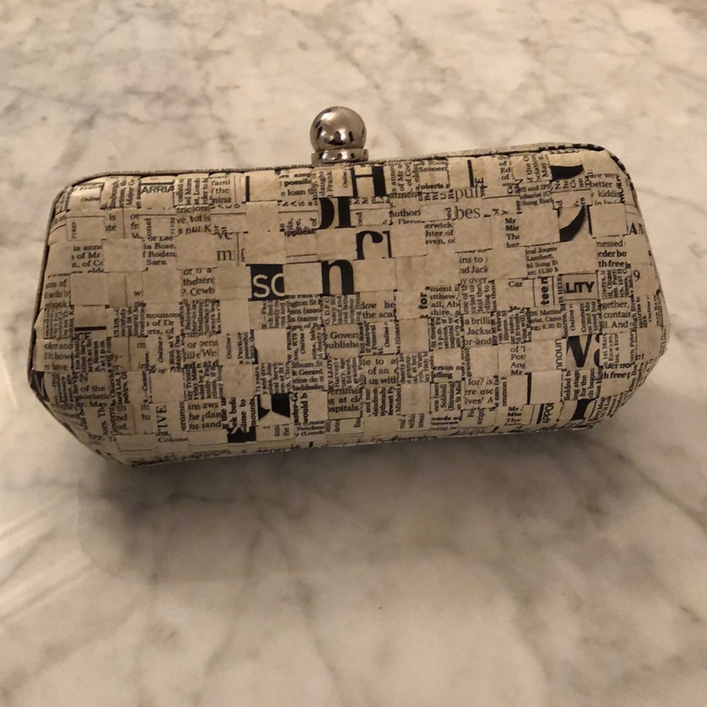 Newspaper clutch!